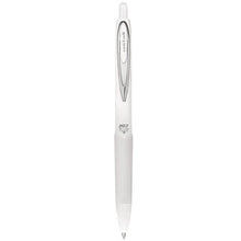 Load image into Gallery viewer, 207 Plus+ Gel Pen, Retractable, Medium 0.7 mm, Black Ink, White Barrel, 4/Pack
