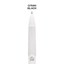 Load image into Gallery viewer, 207 Plus+ Gel Pen, Retractable, Medium 0.7 mm, Black Ink, White Barrel, 4/Pack

