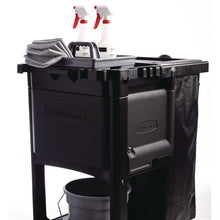 Load image into Gallery viewer, Cleaning Cart Locking Door Kit, Black
