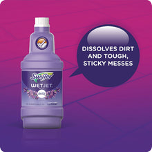 Load image into Gallery viewer, WetJet System Cleaning-Solution Refill, Lavender Scent, 1.25 L Bottle, 4/Carton

