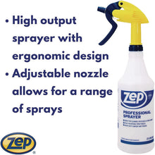 Load image into Gallery viewer, Professional Spray Bottle with Trigger Sprayer, 32 oz Bottle, Clear
