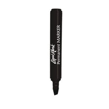 Load image into Gallery viewer, Permanent Marker, Chisel Tip, Black, Dozen
