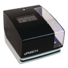 Load image into Gallery viewer, Digital Time Clock and Date Stamp Bundle, Digital Display, Black
