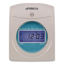 Load image into Gallery viewer, Digital Auto-Align Punch Time Clock Bundle, Digital Display, White

