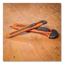 Load image into Gallery viewer, Snap-Off Utility Knife Set, 9 mm Knife, 18 mm Knife, Orange/Black
