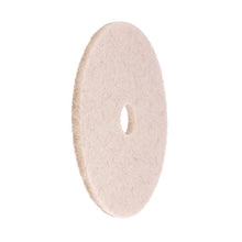 Load image into Gallery viewer, Natural Hog Hair Burnishing Floor Pads, 17" Diameter, Tan, 5/Carton
