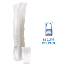 Load image into Gallery viewer, Translucent Plastic Cold Cups, 20 oz, Clear, 50/Pack
