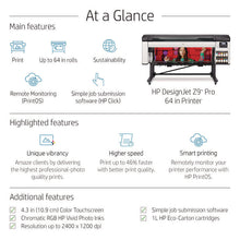 Load image into Gallery viewer, DesignJet Z9+ Pro 64" Wireless Wide Format Inkjet Printer
