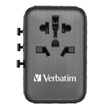 Load image into Gallery viewer, UTA-05 Gan III Universal Travel Adapter, (2) USB-A/(2) USB-C/Quick Charge 4+
