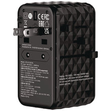 Load image into Gallery viewer, UTA-10 GaN III Universal Travel Adapter, (3) USB-A/(3) USB-C
