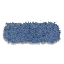 Load image into Gallery viewer, Twisted Loop Blend Dust Mop, PIC/PET Polyester, 24" x 5", Blue
