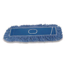 Load image into Gallery viewer, Twisted Loop Blend Dust Mop, PIC/PET Polyester, 24" x 5", Blue
