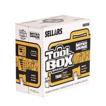 Load image into Gallery viewer, TOOLBOX WaterWeave T600 Wipers, 1-Ply, 8.27 x, 16.5, White, 126 Sheets/Box, 10 Boxes/Carton
