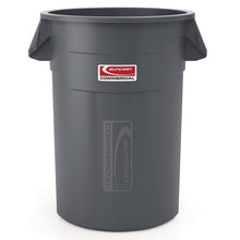 Load image into Gallery viewer, Utility Trash Can, 56.9 gal, Plastic, Gray
