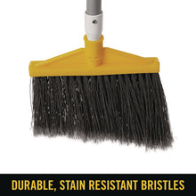 Load image into Gallery viewer, Angled Large Broom, 48.78" Length, Silver/Gray
