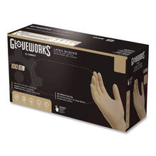 Load image into Gallery viewer, Extra Thick Latex Disposable Gloves, Powder-Free, X-Large, 6 mil Thick, 9.5" Long, Ivory, 100/Box, 10 Boxes/Carton

