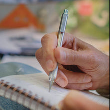 Load image into Gallery viewer, M-701 Mechanical Pencil, 0.7 mm, F (#2.5), Black Lead, Silver Barrel
