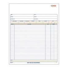 Load image into Gallery viewer, Multipart Sales Order Pad, Two-Part Carbonless, 8.38 x 10.19, 50 Forms Total
