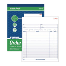 Load image into Gallery viewer, Multipart Sales Order Pad, Two-Part Carbonless, 8.38 x 10.19, 50 Forms Total
