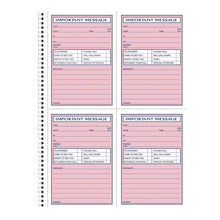 Load image into Gallery viewer, Important Message Book, Two-Part Carbonless, 4 Forms/Sheet, 200 Forms Total
