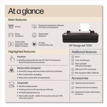 Load image into Gallery viewer, DesignJet T230 24" Large-Format Compact Wireless Plotter Printer
