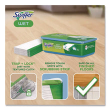 Load image into Gallery viewer, Wet Refill Cloths, 8 x 10, Fresh Scent, White, 24/Pack, 6 Packs/Carton
