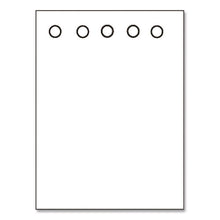 Load image into Gallery viewer, Punched Laser Cut Sheets, 92 Bright, Side: 5-Hole, 20 lb Bond Weight, 8.5 x 11, White, 500 Sheets/Ream, 5 Reams/Carton
