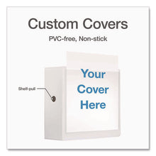 Load image into Gallery viewer, Premier Easy Open ClearVue Locking Slant-D Ring Binder, 3 Rings, 5" Capacity, 11 x 8.5, White
