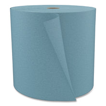 Load image into Gallery viewer, Tuff-Job Spunlace Towels, Blue, Jumbo Roll, 12 x 13, 955/Roll

