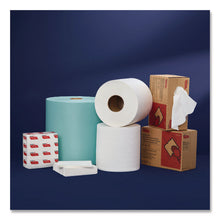 Load image into Gallery viewer, Tuff-Job Spunlace Towels, Blue, Jumbo Roll, 12 x 13, 955/Roll

