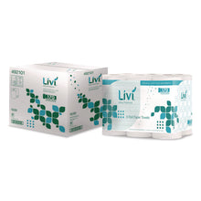 Load image into Gallery viewer, Kitchen Roll Towel, 2-Ply, 5" x 11", White, 6 Rolls/Pack, 4 Packs/Carton
