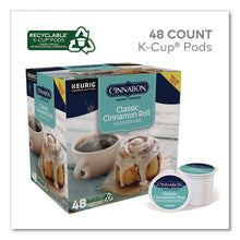 Load image into Gallery viewer, Classic Cinnamon Roll Coffee K-Cups, 0.33 oz, 48/Box
