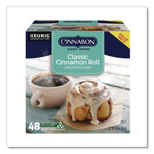 Load image into Gallery viewer, Classic Cinnamon Roll Coffee K-Cups, 0.33 oz, 48/Box
