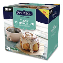 Load image into Gallery viewer, Classic Cinnamon Roll Coffee K-Cups, 0.33 oz, 48/Box
