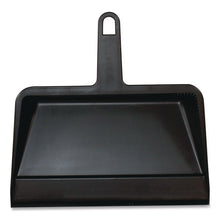 Load image into Gallery viewer, Value-Plus Dustpan, 12" x 11", Polypropylene, Black
