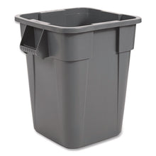 Load image into Gallery viewer, Square Brute Container, 40 gal, Polyethylene, Gray
