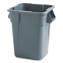 Load image into Gallery viewer, Square Brute Container, 40 gal, Polyethylene, Gray
