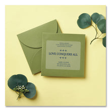 Load image into Gallery viewer, Matte Clear Easy Peel Mailing Labels w/ Sure Feed Technology, Laser Printers, 3.33 x 4, Clear, 6/Sheet, 10 Sheets/Pack
