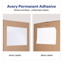 Load image into Gallery viewer, White Shipping Labels-Bulk Packs, Inkjet/Laser Printers, 8.5 x 11, White, 250/Box

