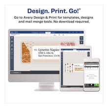 Load image into Gallery viewer, White Shipping Labels-Bulk Packs, Inkjet/Laser Printers, 8.5 x 11, White, 250/Box
