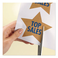 Load image into Gallery viewer, White Shipping Labels-Bulk Packs, Inkjet/Laser Printers, 8.5 x 11, White, 250/Box
