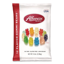 Load image into Gallery viewer, Gummi Bears, 12 Assorted Fruit Flavors, 5 lb Bag
