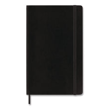Load image into Gallery viewer, Classic Softcover Notebook, 1-Subject, Narrow Rule, Black Cover, (192) 8.25 x 5 Sheets
