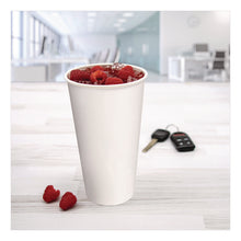 Load image into Gallery viewer, Double Sided Poly (DSP) Paper Cold Cups, 28 oz to 32 oz, White, 40 Cups/Sleeve, 12 Sleeves/Carton
