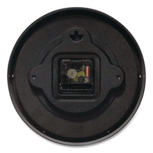 Load image into Gallery viewer, Metro Wall Clock, 9" Diameter, Black Case, 1 AA (sold separately)
