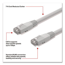 Load image into Gallery viewer, CAT6 Ethernet Cable, 7 ft, Gray
