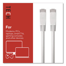Load image into Gallery viewer, CAT6 Ethernet Cable, 7 ft, Gray
