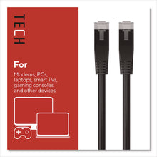 Load image into Gallery viewer, CAT6 Ethernet Cable, 14 ft, Black
