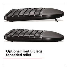 Load image into Gallery viewer, Wireless Ergonomic Keyboard, Black

