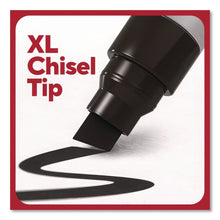Load image into Gallery viewer, XL Permanent Marker, Extra-Broad Chisel Tip, Black
